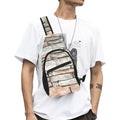 Stone Wall Chest Bag One Size Cross Body Chest Bag Printed Offshore