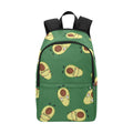 Avocado Characters Fabric Backpack One Size Fabric Backpack Food Printed Offshore