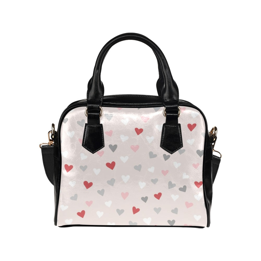 Pretty Hearts - Shoulder Handbag (Model 1634) One size Shoulder Handbags (1634)