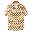 Hamburgers - Women's Short-Sleeve Button Up Shirt