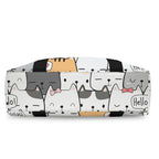 Cat Hello Duffle Bag-Simple (Model 1715) Duffle Bag-Simple (1715)