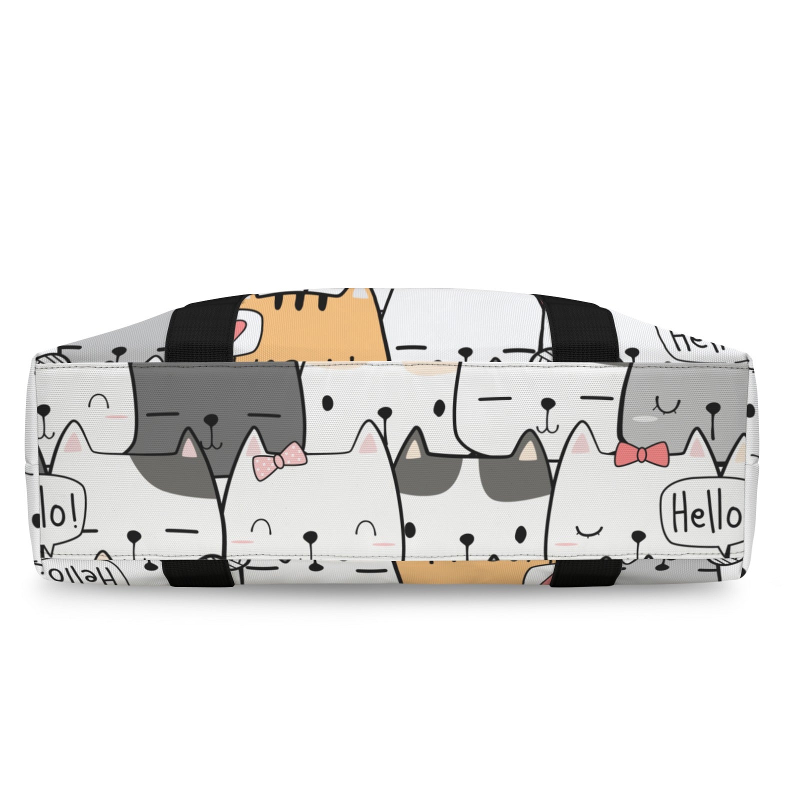 Cat Hello Duffle Bag-Simple (Model 1715) Duffle Bag-Simple (1715)