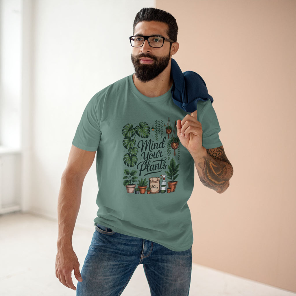 Mind Your Plants - Mens Adult Staple Tee