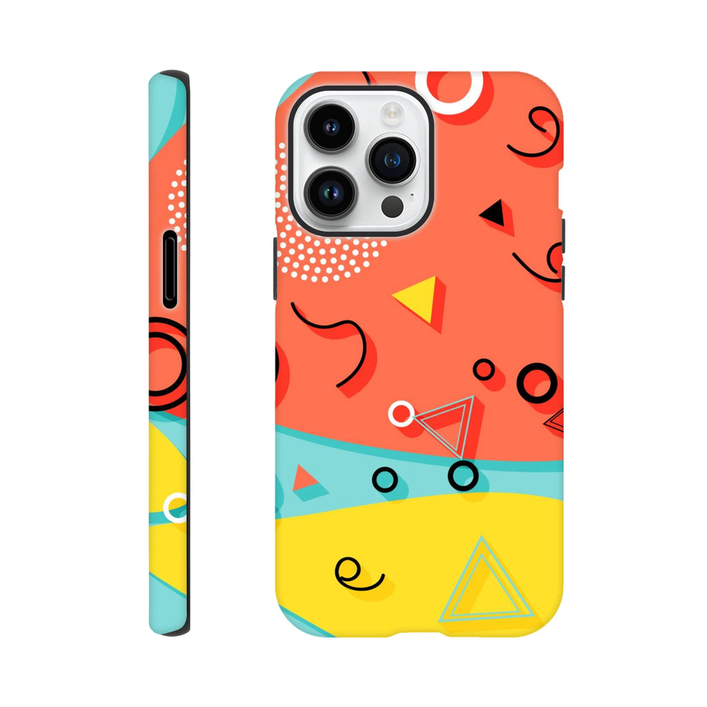 Retro Vibe - Apple iPhone Tough case iPhone 14 Pro Max iPhone Tough Case Globally Fulfilled Retro