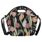 Tulips - Neoprene Lunch Bag Neoprene Lunch Bag Printed Offshore