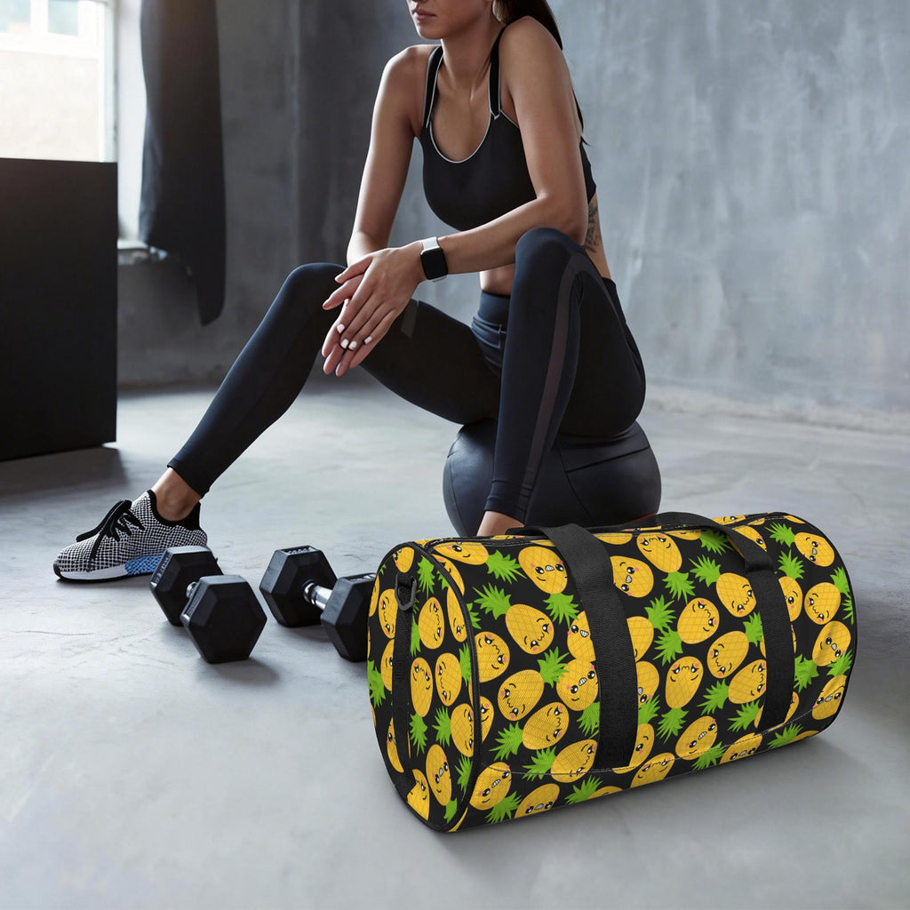 Cool Pineapples Duffle Bag Duffle Bag Printed Offshore