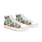 Surfing Safari Kids High Top Canvas Shoes Kids High Top Canvas Shoes Printed Offshore Surf