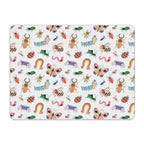 Cute Little Bugs Leather Mouse Pad Leather Mouse Pad animal Printed Offshore
