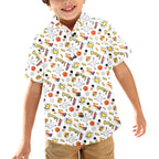 Super Dog - Junior Kids Hawaiian Shirt