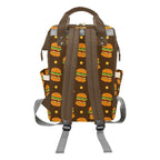 Burgers - Multi-Function Backpack, Nappy / Diaper Bag