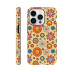Hippy Flower - Apple iPhone Tough case iPhone 14 Pro iPhone Tough Case Globally Fulfilled Retro