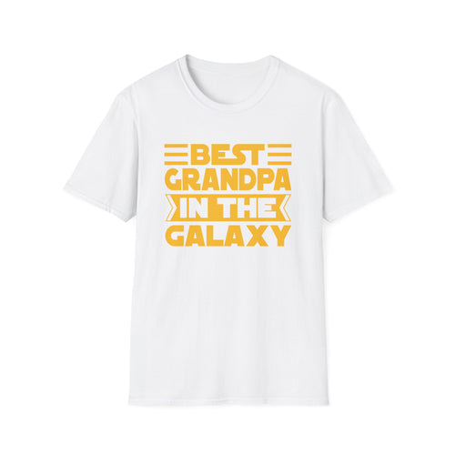 Best Grandpa In The Galaxy - Unisex Softstyle T-Shirt