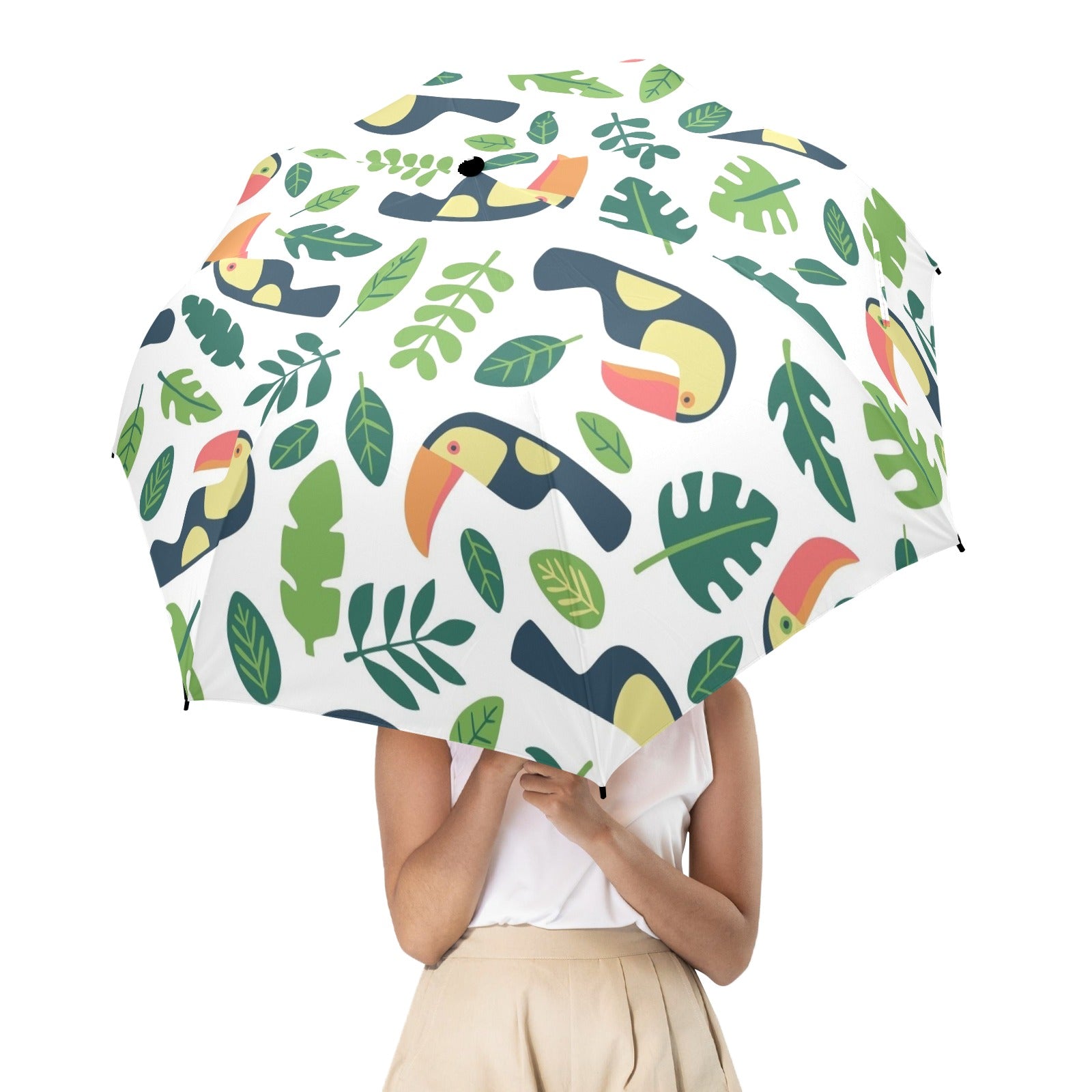 Toucans - Semi-Automatic Foldable Umbrella (Model U12) Semi-Automatic Foldable Umbrella (U12)