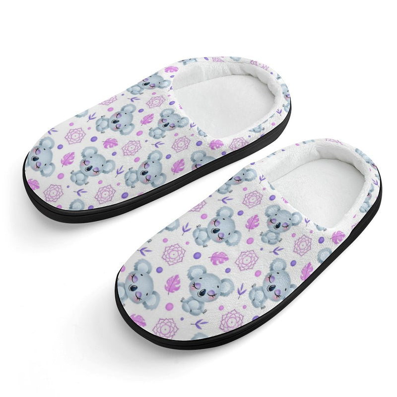 Zen Koala Kids Cotton Slippers black Kids Cotton Slippers animal Australia Printed Offshore