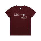 Cat String Theory Physics Kids AS Colour T-shirt