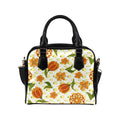 Graphic Floral Shoulder Handbag