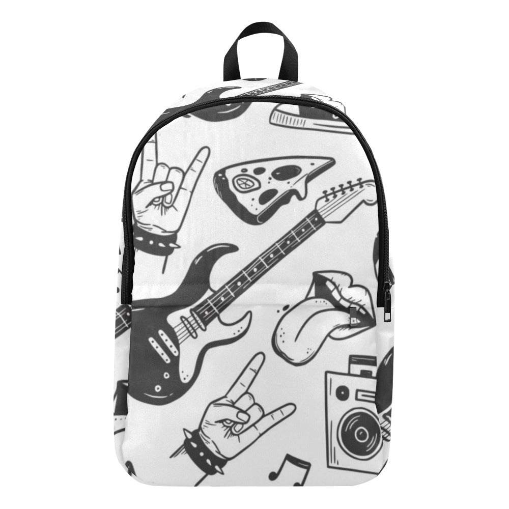 Rock Music - Fabric Backpack