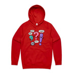 Funny Punctuation Men's AS Colour Hoodie