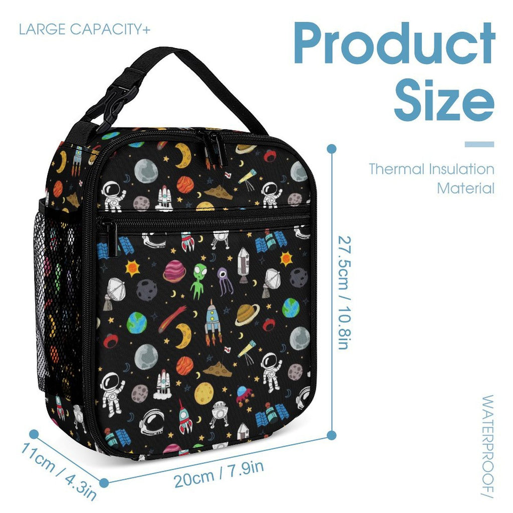 Fun Space Backpack, Lunch Bag & Pencil Case Set