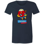 The View From The 90's - Womens T-shirt Navy