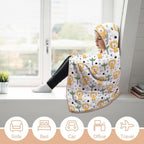 Lions Kids Hooded Blanket 100cm x 130cm