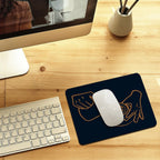 Barista Leather Mouse Pad Leather Mouse Pad Coffee Printed Offshore