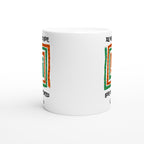 Personalise - All We Need Is Love - White 11oz Ceramic Mug Personalised 11oz Mug customise Globally Fulfilled Music personalise