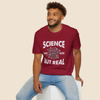 Science, Like Magic But Real Unisex T-Shirt Unisex Adult T-shirt Globally Fulfilled Science