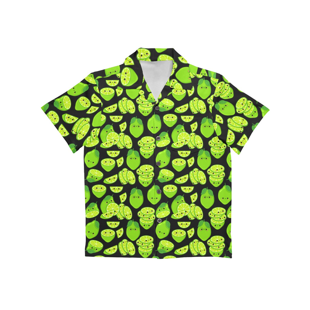 Cute Limes - Junior Kids Hawaiian Shirt