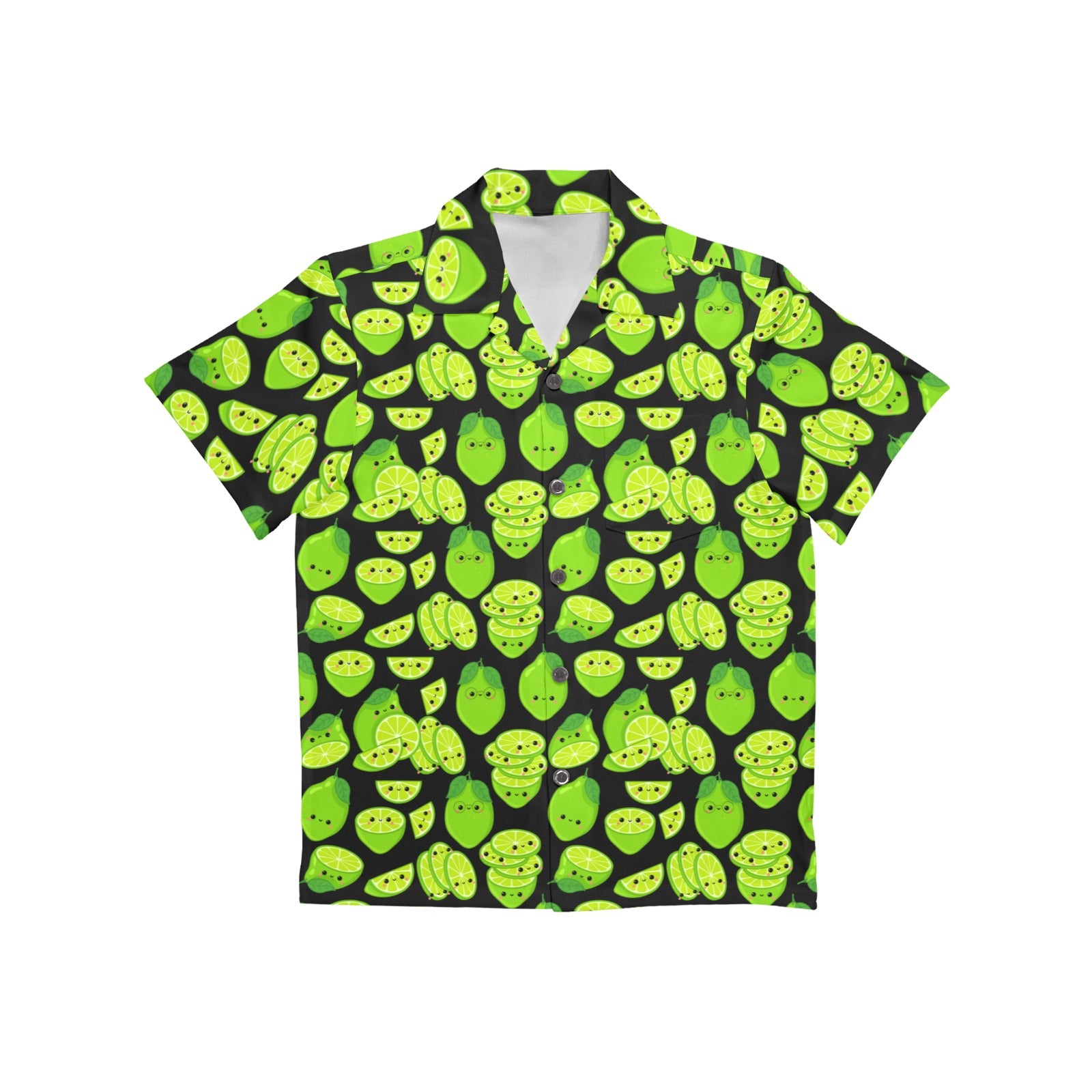 Cute Limes - Junior Kids Hawaiian Shirt