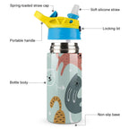 Cat Stretch - Little Kids Water Bottle Little Kids Water Bottle animal Printed Offshore