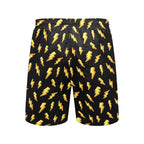 Lightning Bolts Men's Mid-Length Beach Shorts Men's Mid-Length Beach Shorts comic Printed Offshore