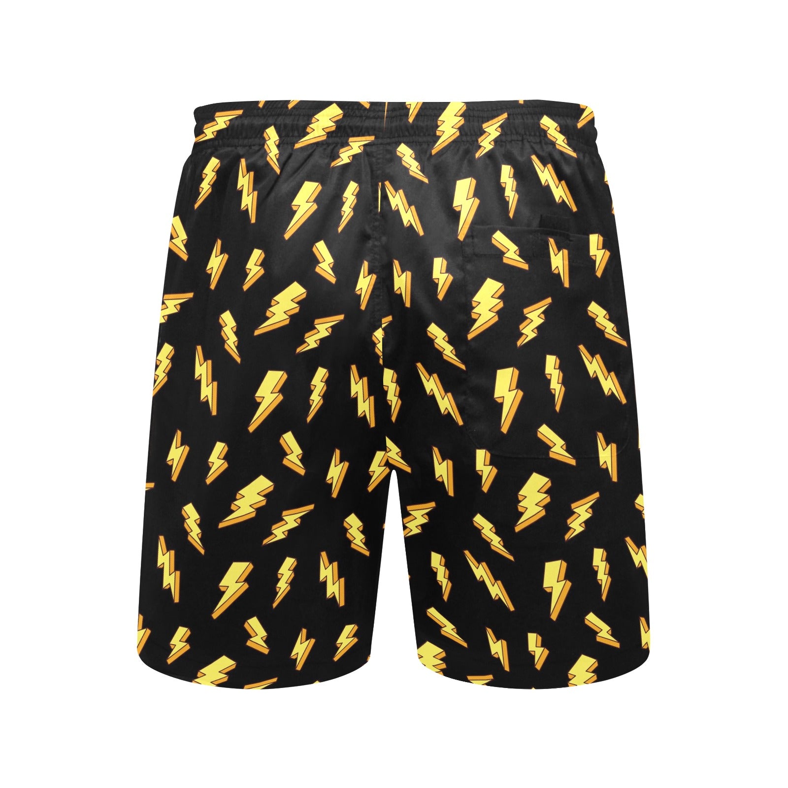 Lightning Bolts - Men's Mid-Length Beach Shorts Men's Mid-Length Beach Shorts comic Printed Offshore