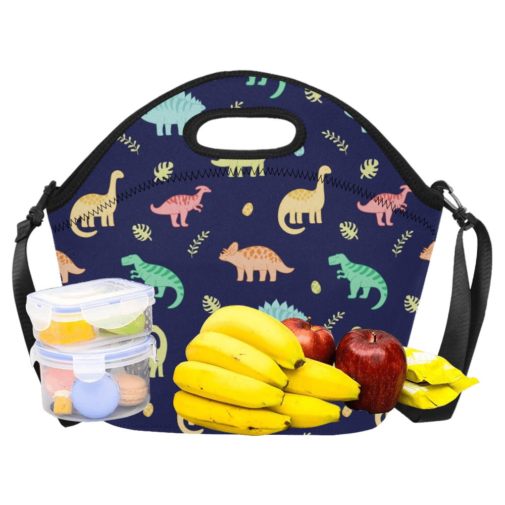Dinosaurs - Neoprene Lunch Bag Neoprene Lunch Bag Printed Offshore