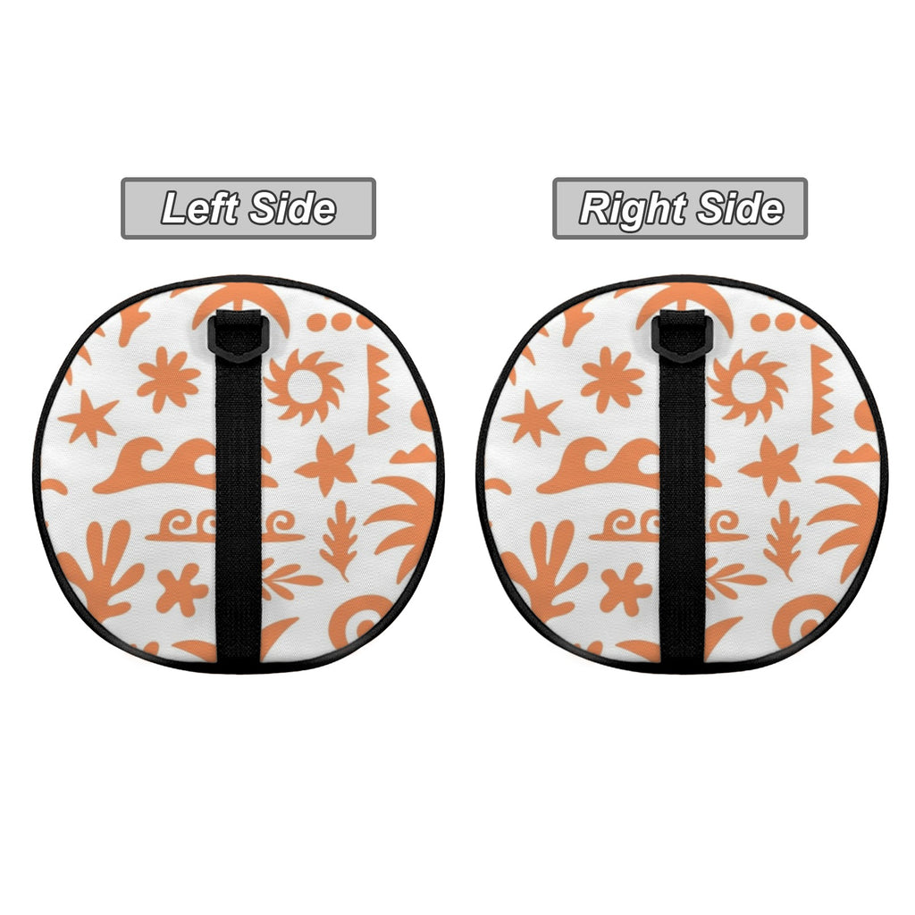 Orange Surf Duffle Bag Duffle Bag Printed Offshore