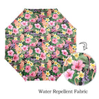 Flamingo Jungle - Semi-Automatic Foldable Umbrella (Model U12) Semi-Automatic Foldable Umbrella (U12)