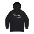 Cat String Theory Physics Women's AS Colour Hoodie