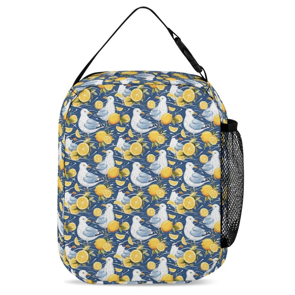 Lemon Seagull Backpack, Lunch Bag & Pencil Case Set