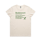 Booktrovert, Book Introvert - Womens T-shirt
