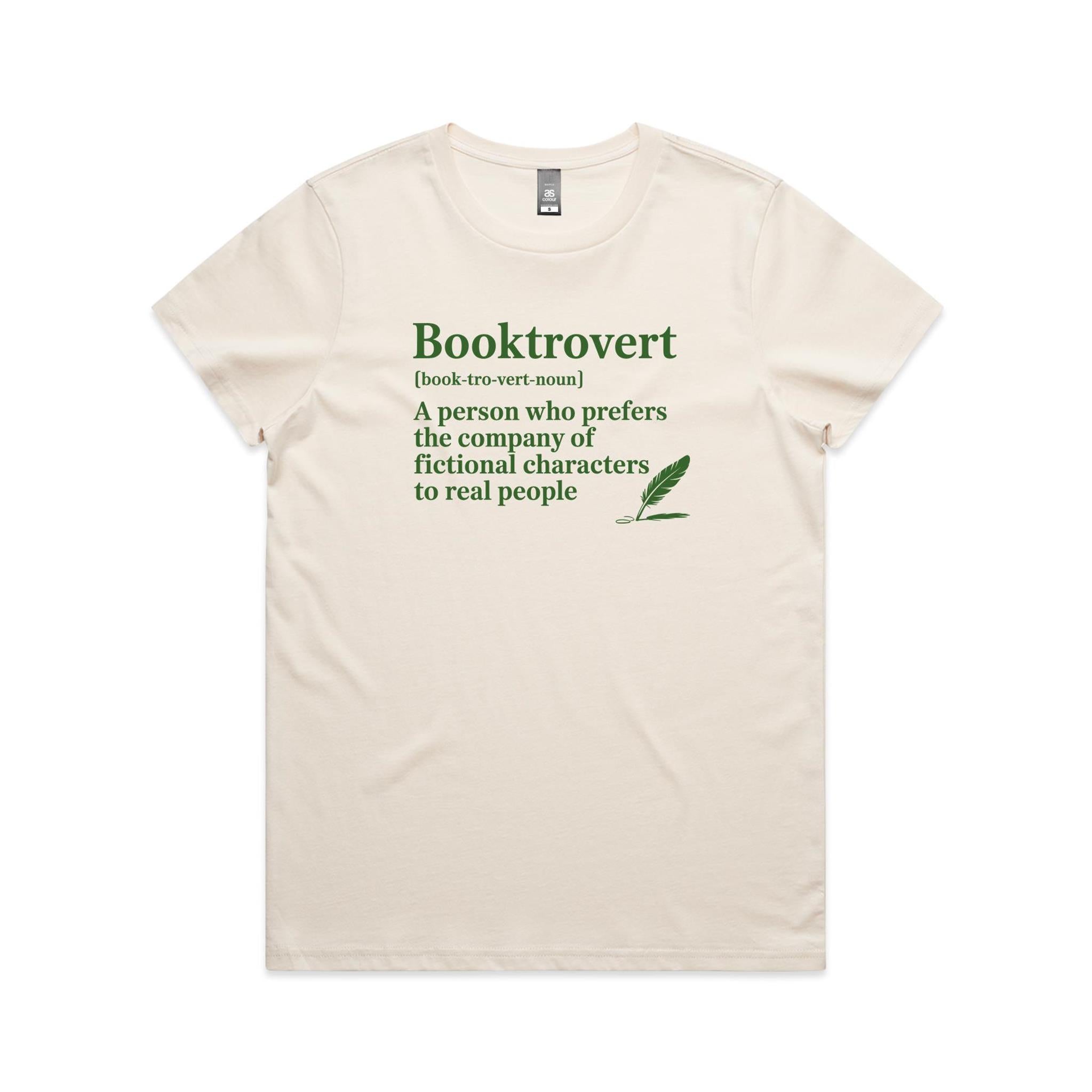 Booktrovert, Book Introvert - Womens T-shirt