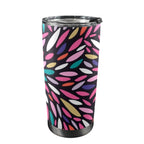 Colour Burst - 20oz Mobile Tumbler with Lid (Black Lock) One Size 20oz Travel Mug Printed Offshore