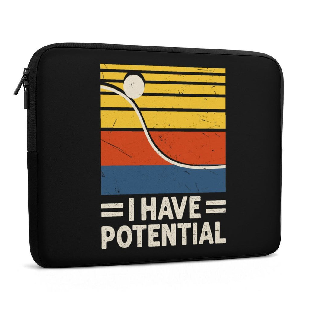 I Have Potential, Physics Laptop Sleeve (Multiple Sizes) Laptop Sleeve Printed Offshore Science