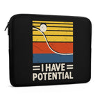 I Have Potential, Physics Laptop Sleeve (Multiple Sizes) Laptop Sleeve Printed Offshore Science