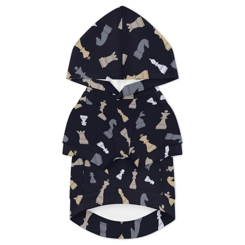 Chess Pattern Pet Hoodie (Large Size)