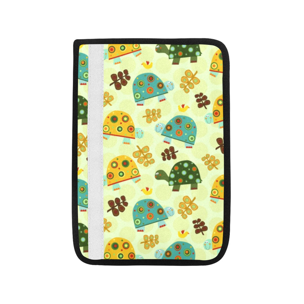 Retro Turtles Car Seat Belt Cover 7''x10'' (Pack of 2) Car Seat Belt Cover 7x10 (Pack of 2) animal Ocean Printed Offshore