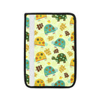 Retro Turtles Car Seat Belt Cover 7''x10'' (Pack of 2) Car Seat Belt Cover 7x10 (Pack of 2) animal Ocean Printed Offshore