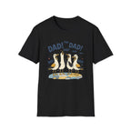 Dad Seagull Unisex T-Shirt Black Unisex Adult T-shirt animal Dad Globally Fulfilled