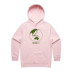 No Planet B - Womens Hoodie Pink Womens Hoodie Environment Printed In Australia