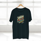 Cassette Tape And Pencil - Mens Adult Staple Tee