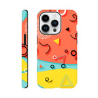 Retro Vibe - Apple iPhone Tough case iPhone 14 Pro iPhone Tough Case Globally Fulfilled Retro